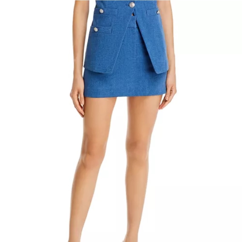 VERONICA BEARD Elara denim mini skirt - Picture 2 of 4